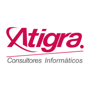 Imagen del Logotipo de Atigra para perfiles de redes sociales