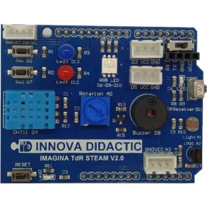 Placa Imagina TdR STEAM con más de 12 Funciones (incluye sensores y actuadores)