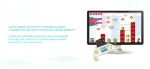 microBit Retro Arcade Consola de programación