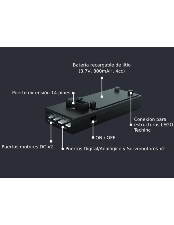 CyberPi Go Kit microordenador con pantalla