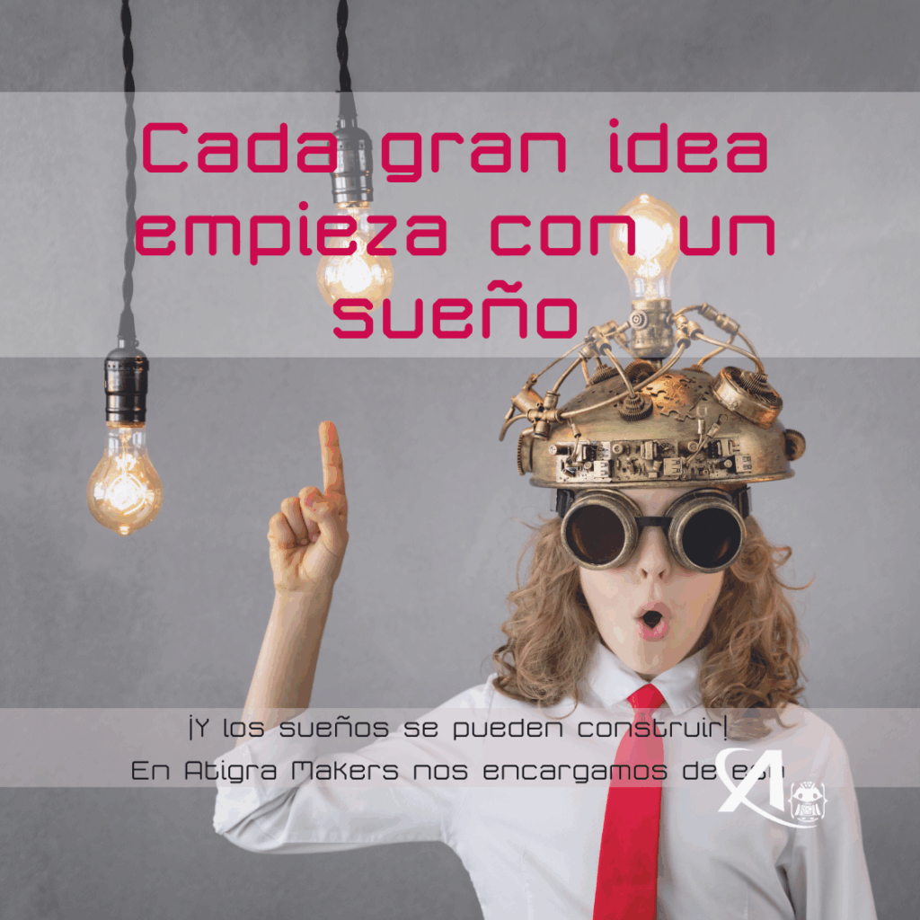 Niña teniendo una gran idea
