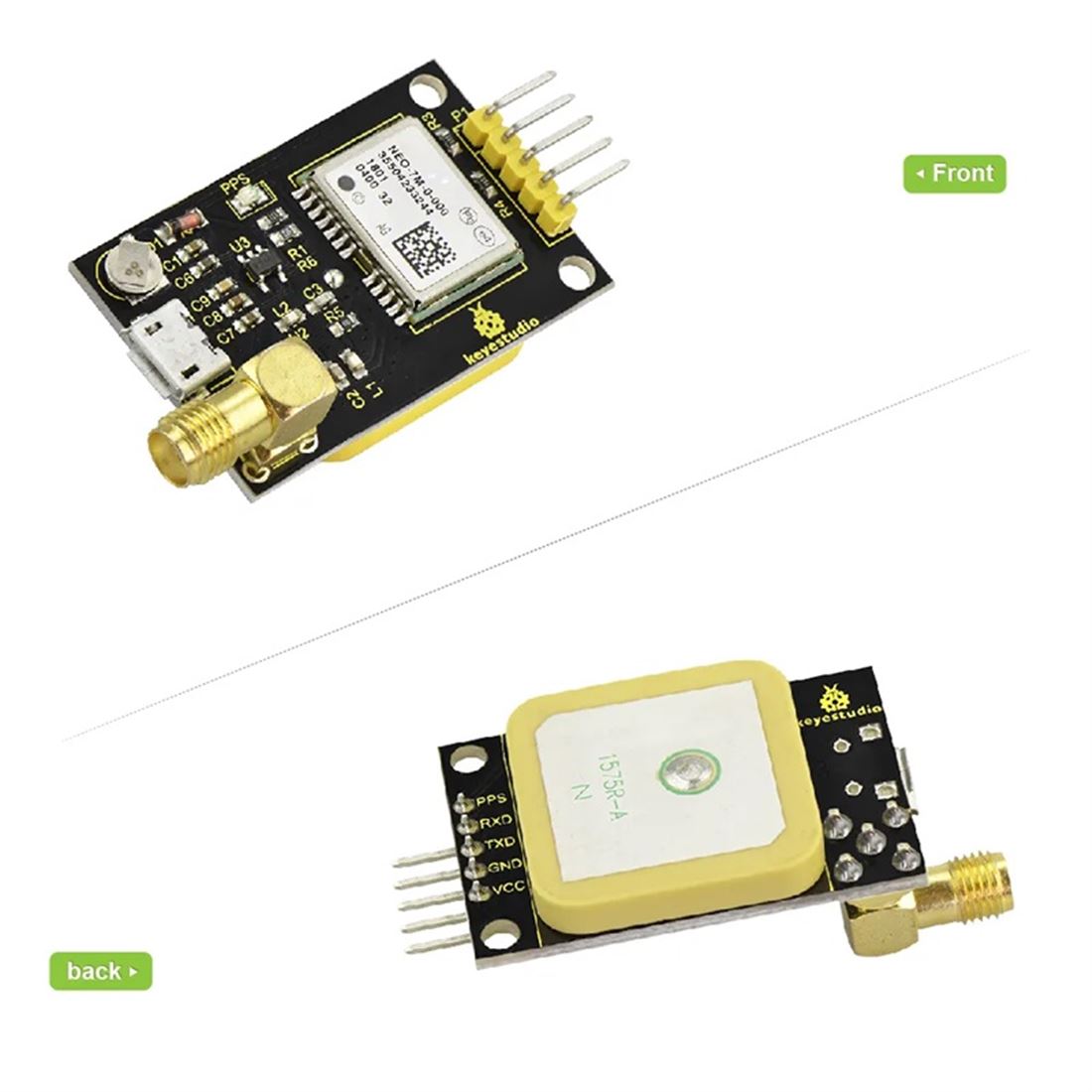 Modulo GPS NEO-7M Con Antenna In Ceramica – Compatibile Con Controller Di Volo, 3-5V, Backup Dati
