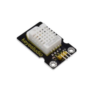 Este sensor digital de temperatura y humedad DHT22 es un sensor compuesto que contiene una salida de señal digital calibrada de la temperatura y la humedad.