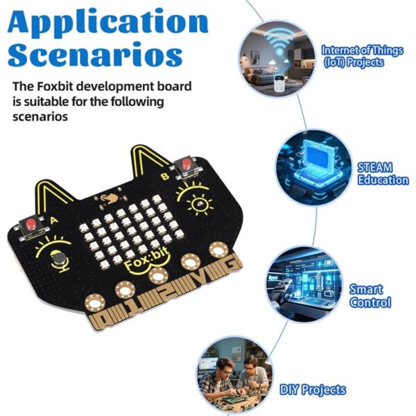Keyestudio Fox:bit ESP32 - ATIGRA MAKERS